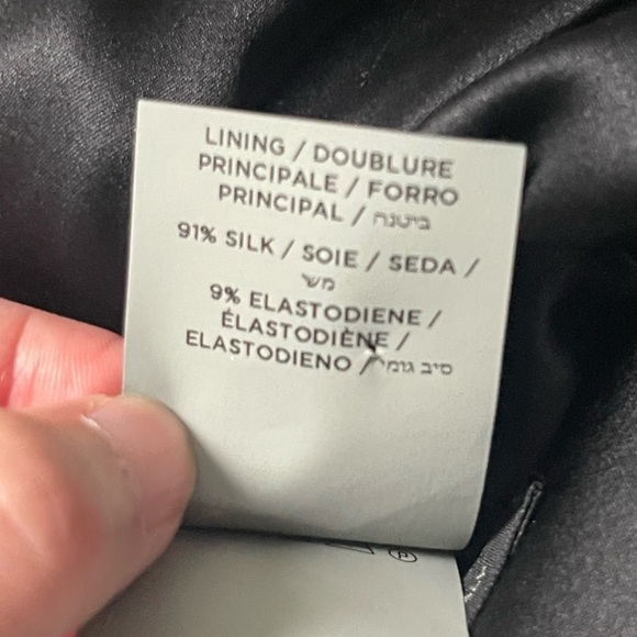 TOM FORD Famous Zipper Open Back Dress BLACK with GOLD Zipper ICONIC VINTAGE 44 - Picture 14 of 15